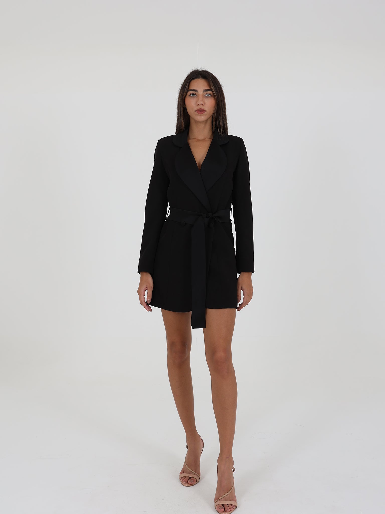 Smoking Dress Suit With Belt