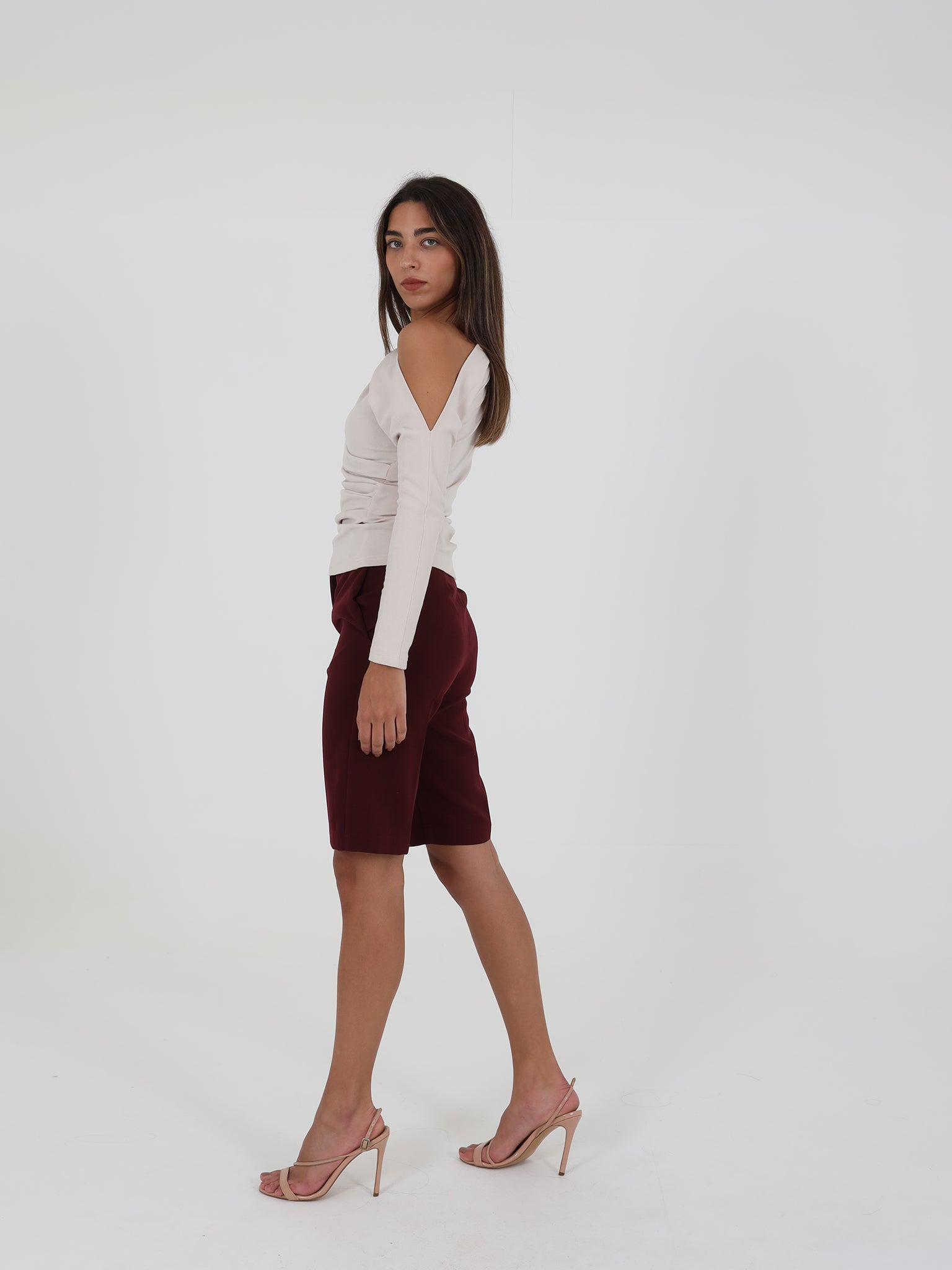 Straight Leg Knee-length Bermuda