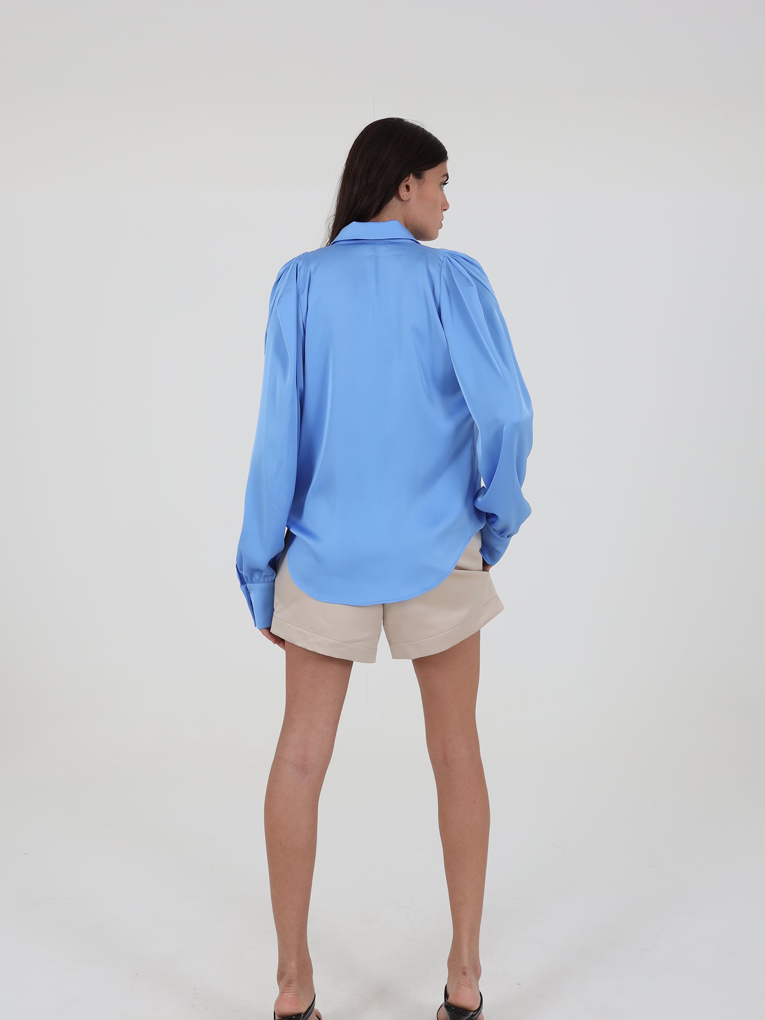 Flowy Blouse With Tie Detail