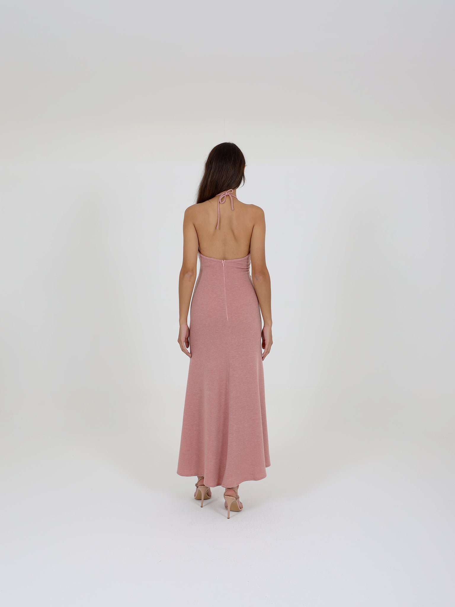 Wool Dress With Frontal Detail