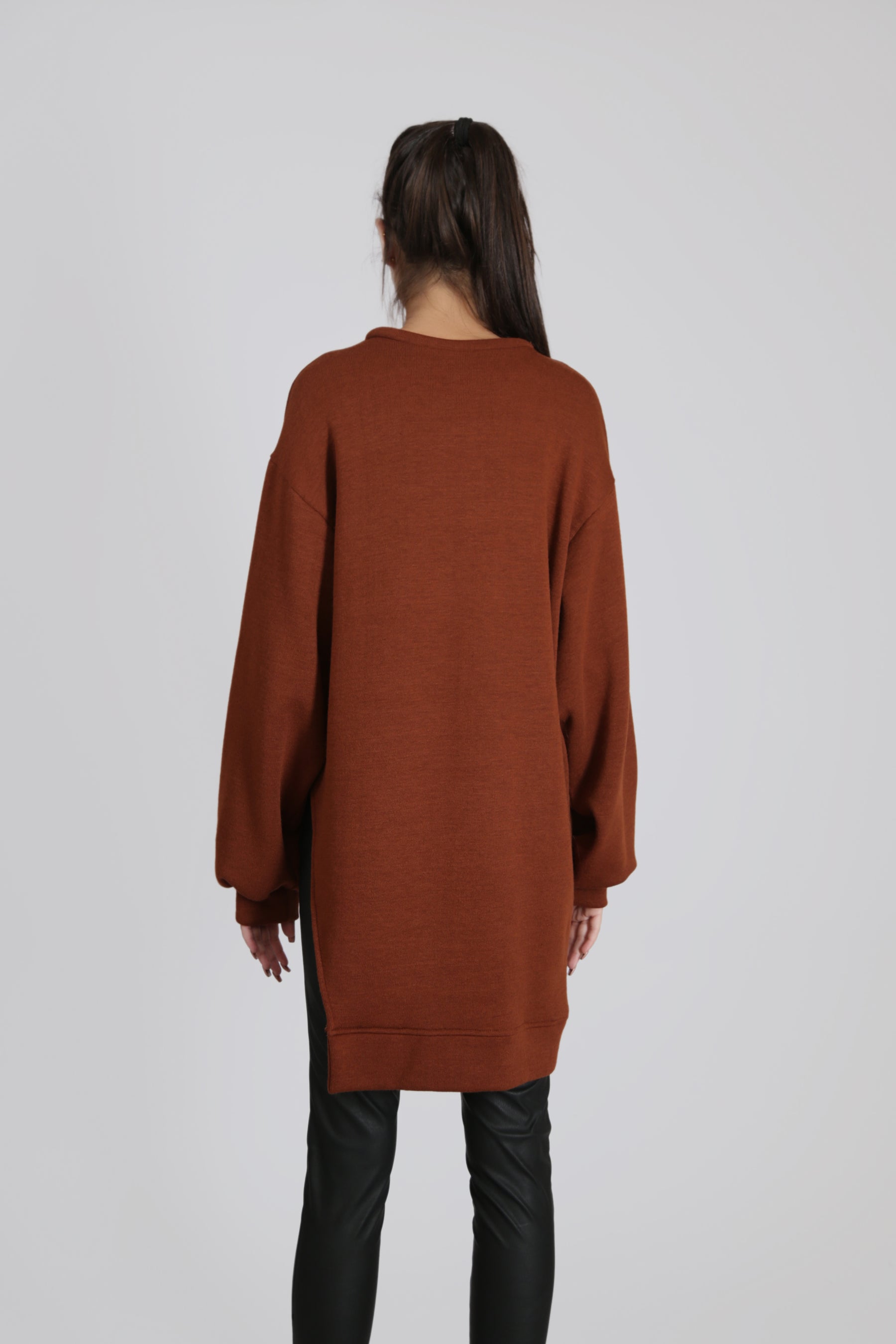 Frontal Cut-Out Sweater