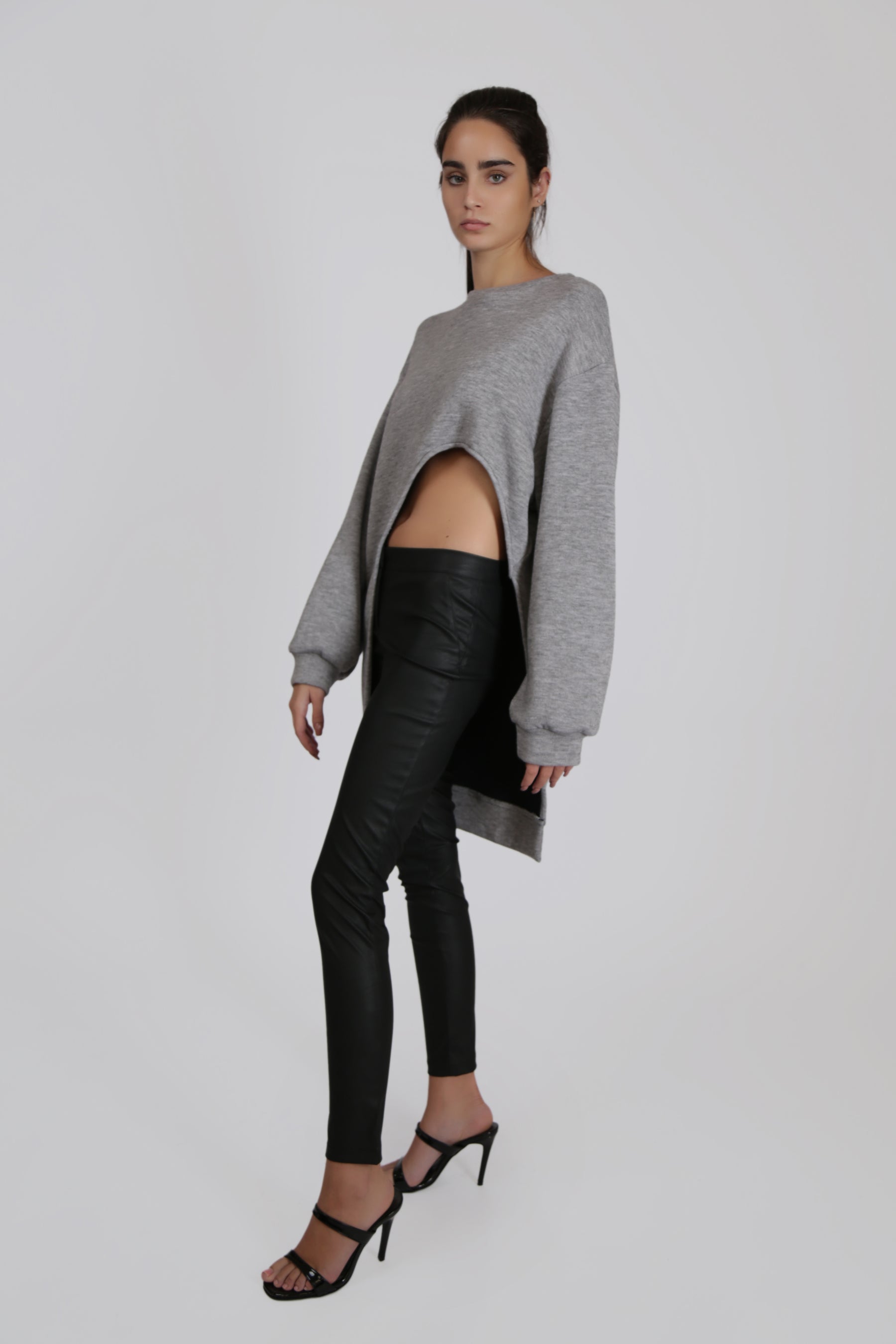 Frontal Cut-Out Sweater