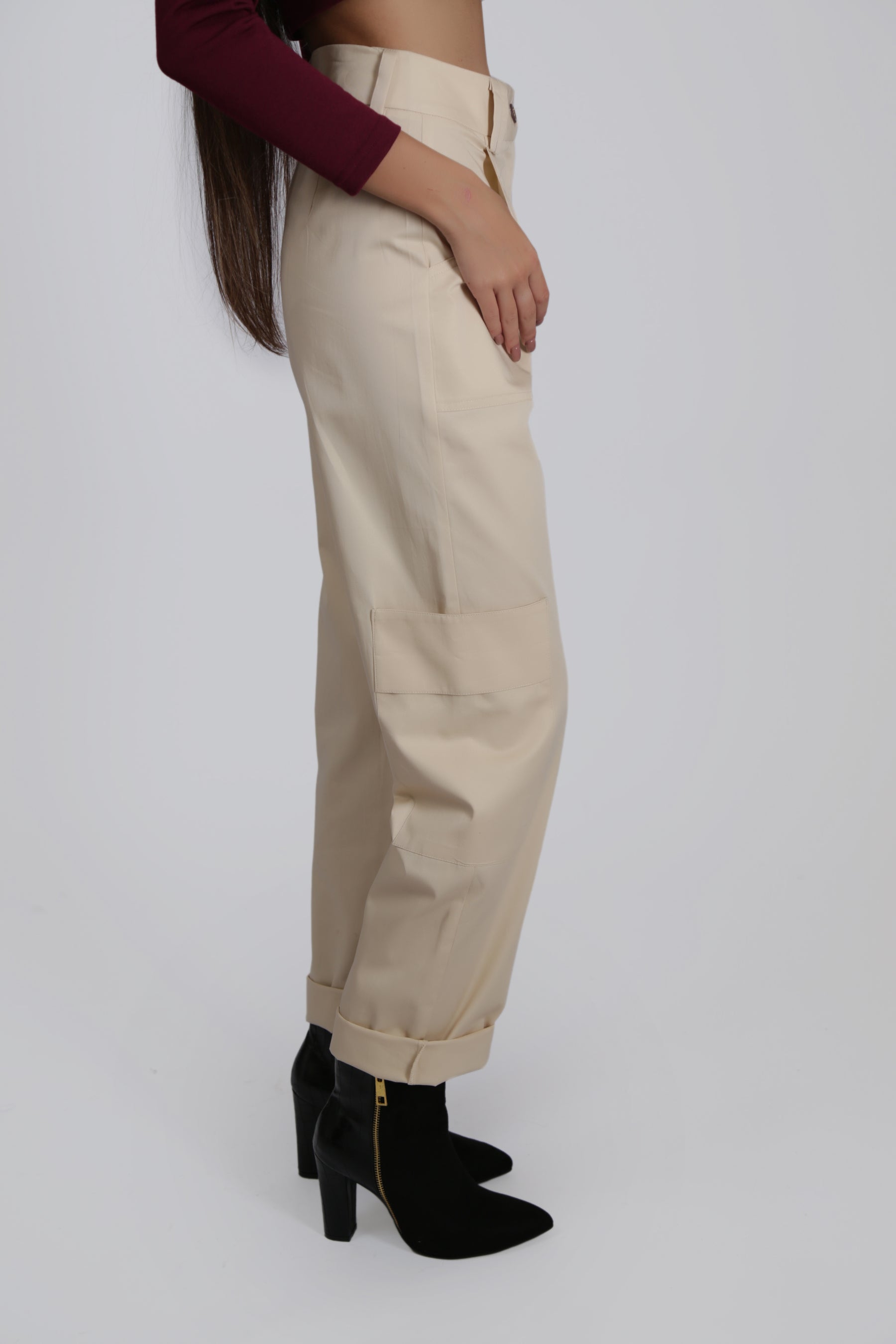 Cargo Pants with Side Pocket