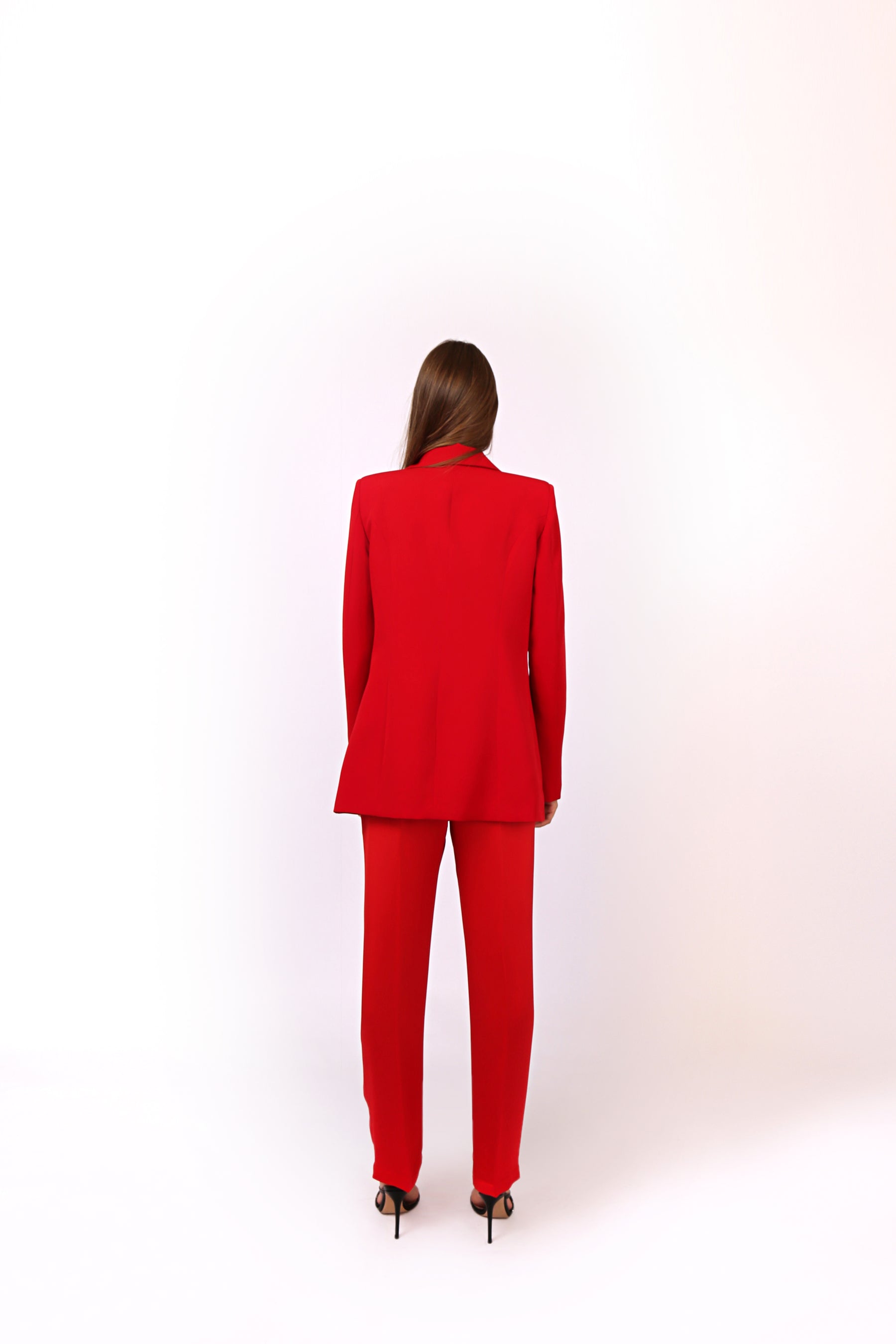Three-Pieces Satin Suit Set