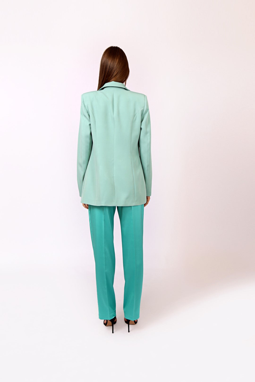 Three-Pieces Satin Suit Set