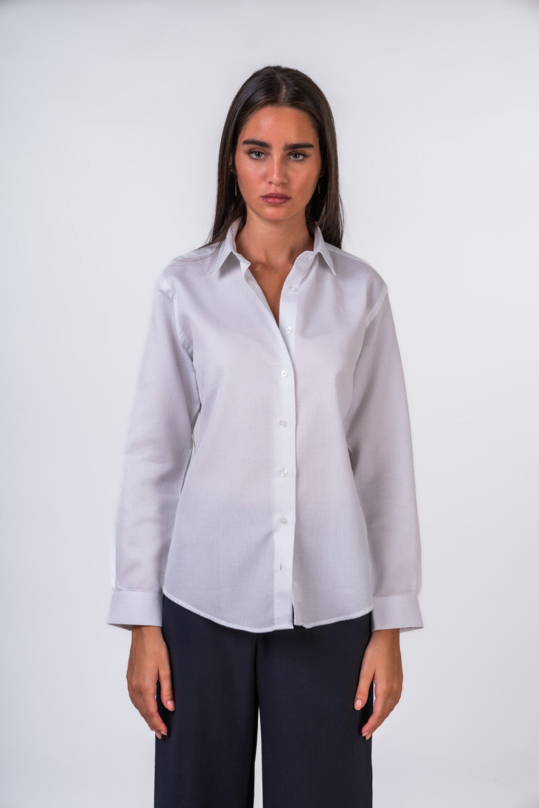 Patterned Button Up Shirt