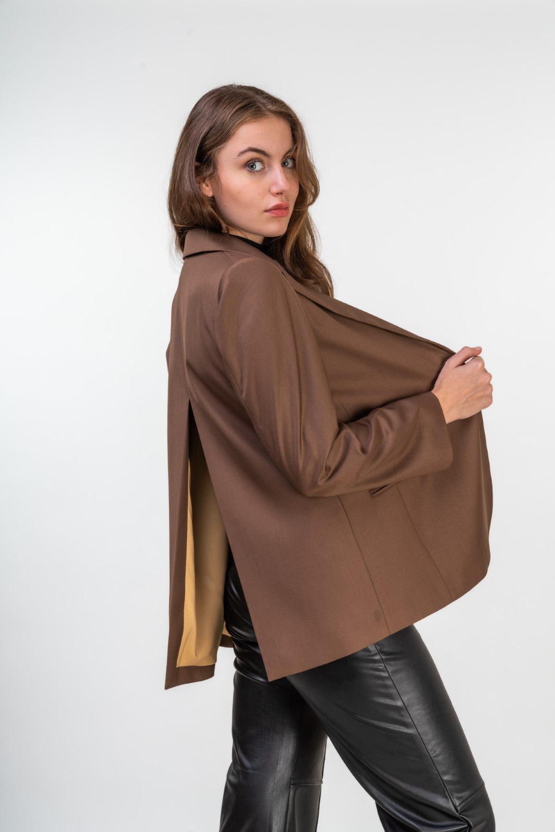 Jacket with Back Slit