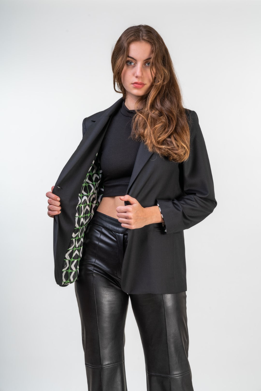 Jacket with Back Slit