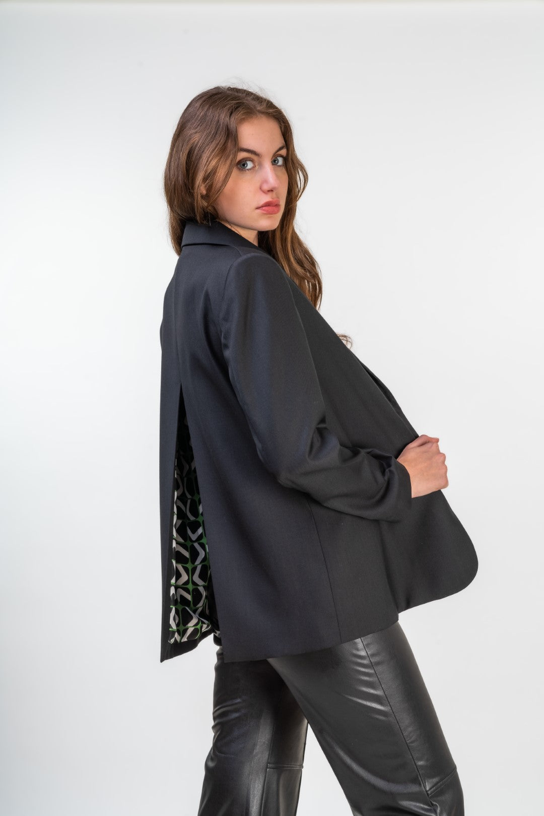 Jacket with Back Slit