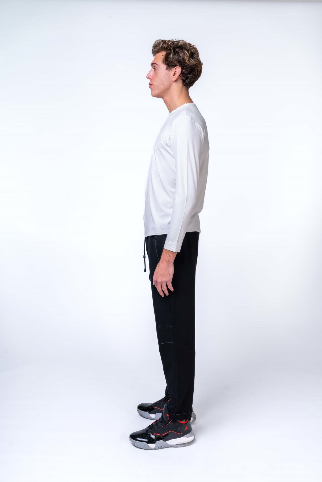 Joggers Trousers with Back Pocket and Drawstrings