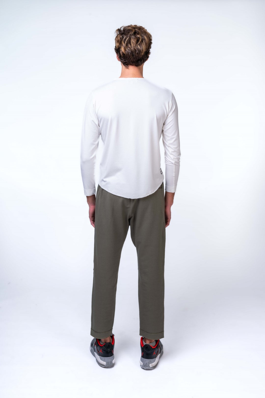 Joggers Trousers with Back Pocket and Drawstrings