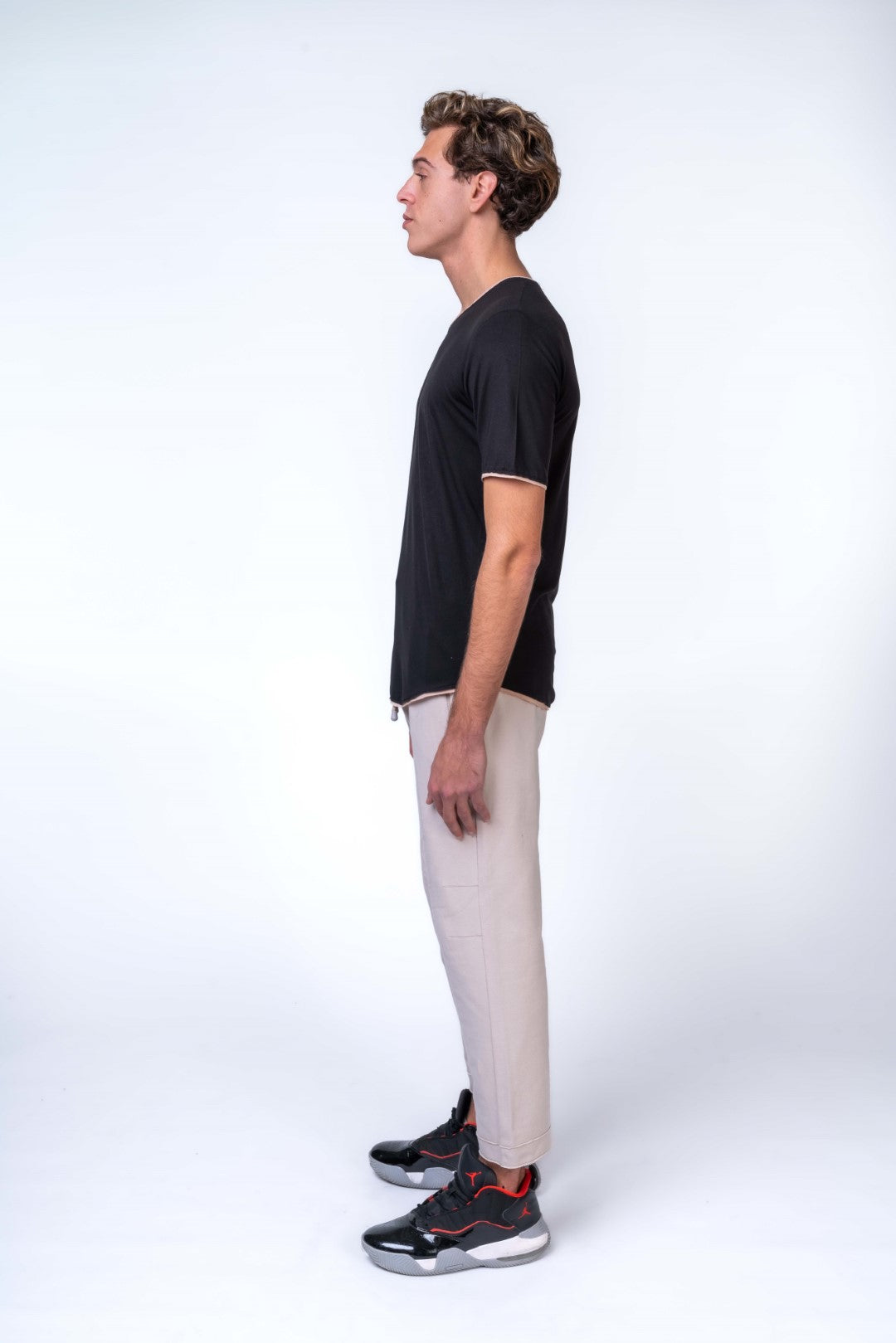 Joggers Trousers with Back Pocket and Drawstrings