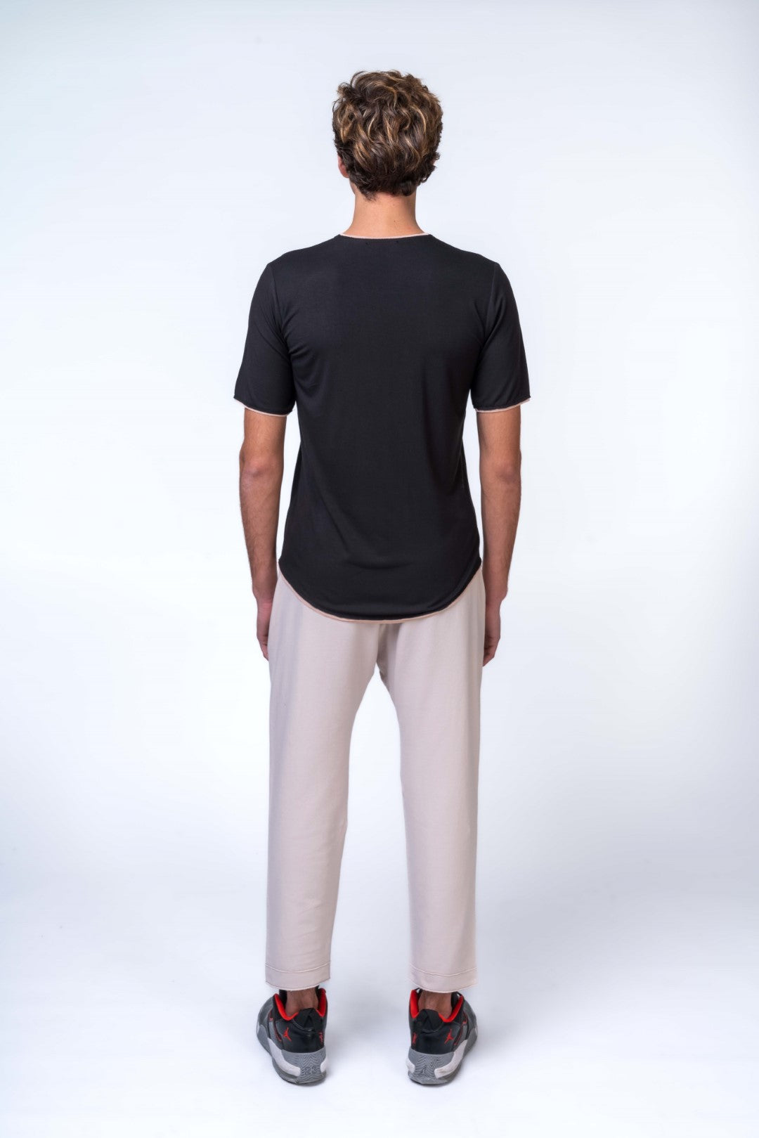 Joggers Trousers with Back Pocket and Drawstrings