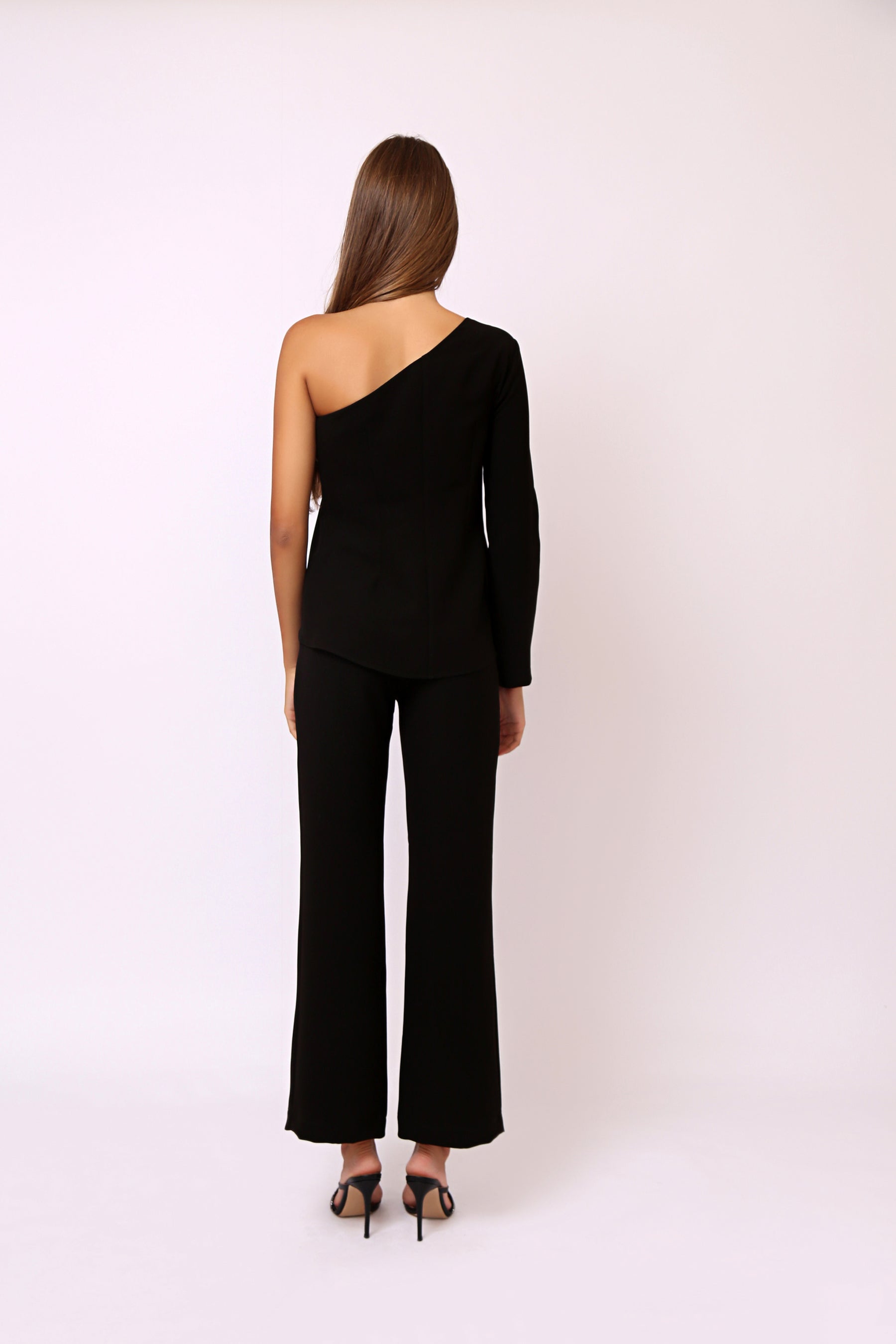 One-Shouldered Pants Set