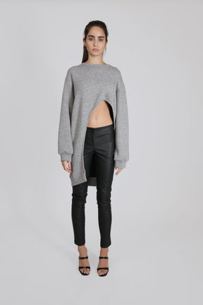 Frontal Cut-Out Sweater