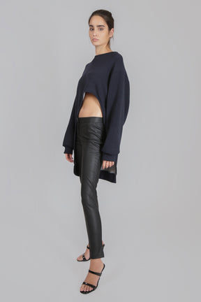 Frontal Cut-Out Sweater