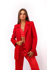 Three-Pieces Satin Suit Set