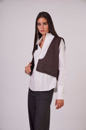 Fitted Short Waistcoat