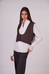 Fitted Short Waistcoat