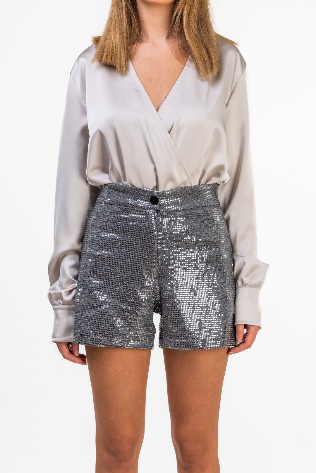 Sequined Shorts