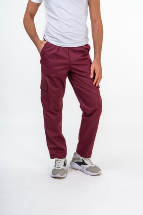 Cargo Trousers with Side Pockets