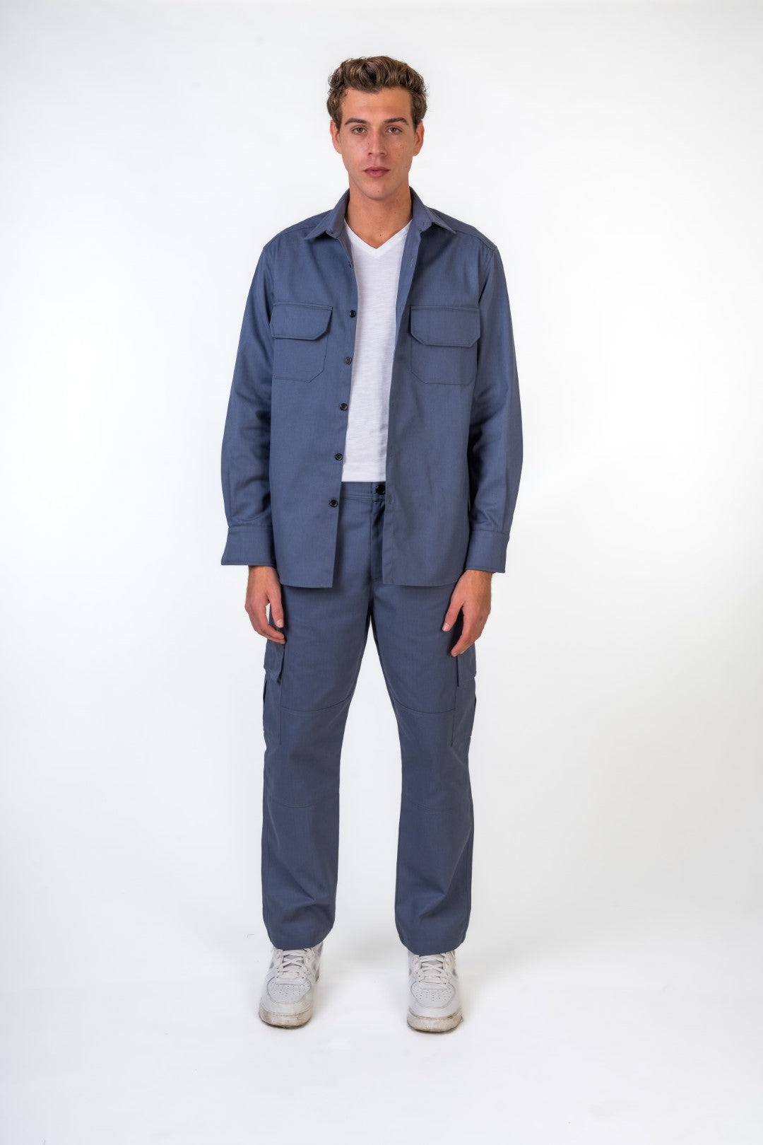 Overshirt With Front Pockets