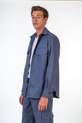 Overshirt With Front Pockets