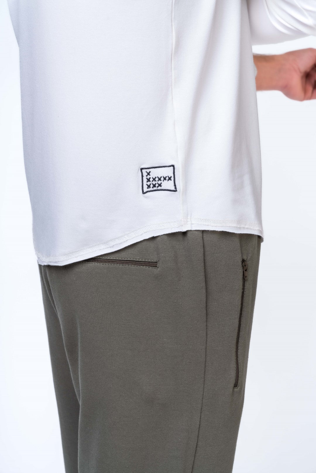 Joggers Trousers with Back Pocket and Drawstrings