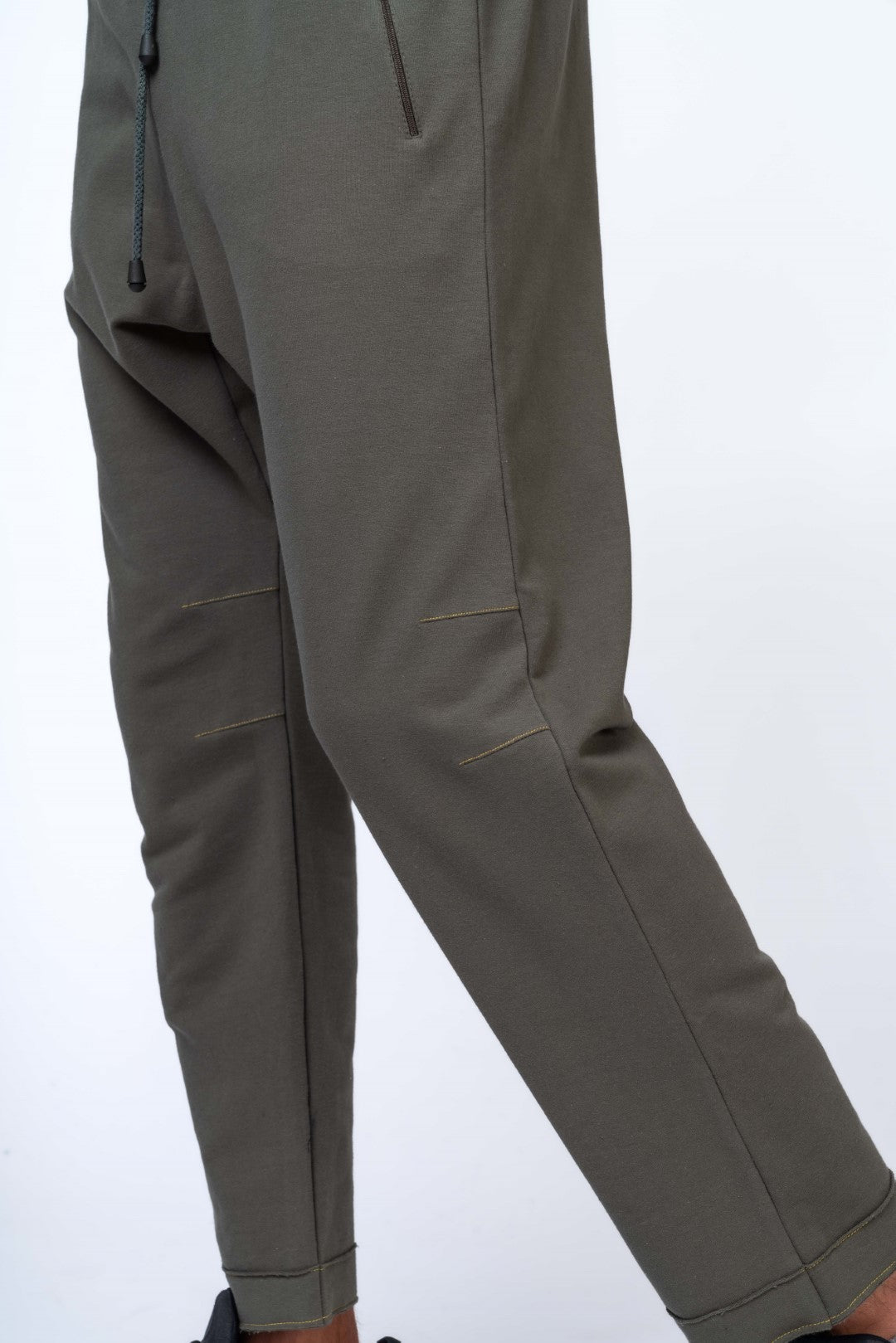 Joggers Trousers with Back Pocket and Drawstrings