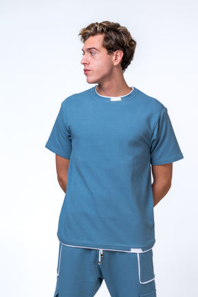 Cotton Cut Out T- Shirt