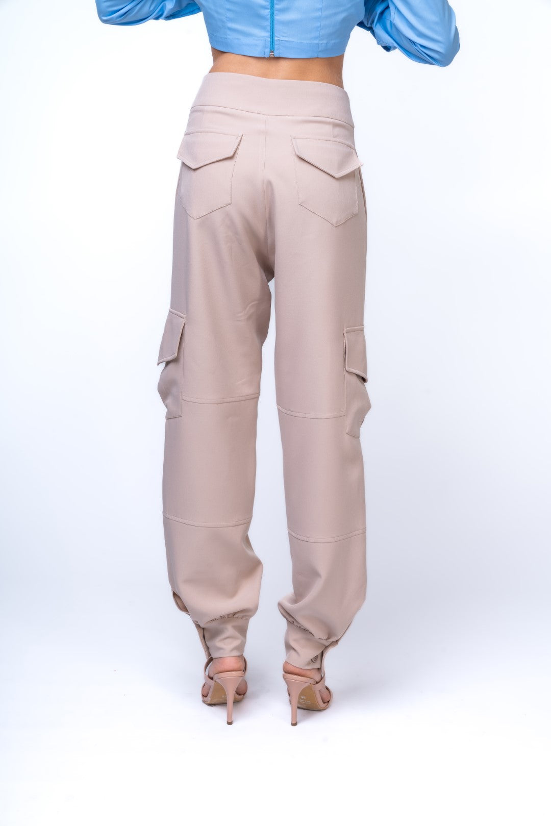 Straight Cargo Trousers