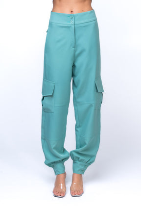 Straight Cargo Trousers