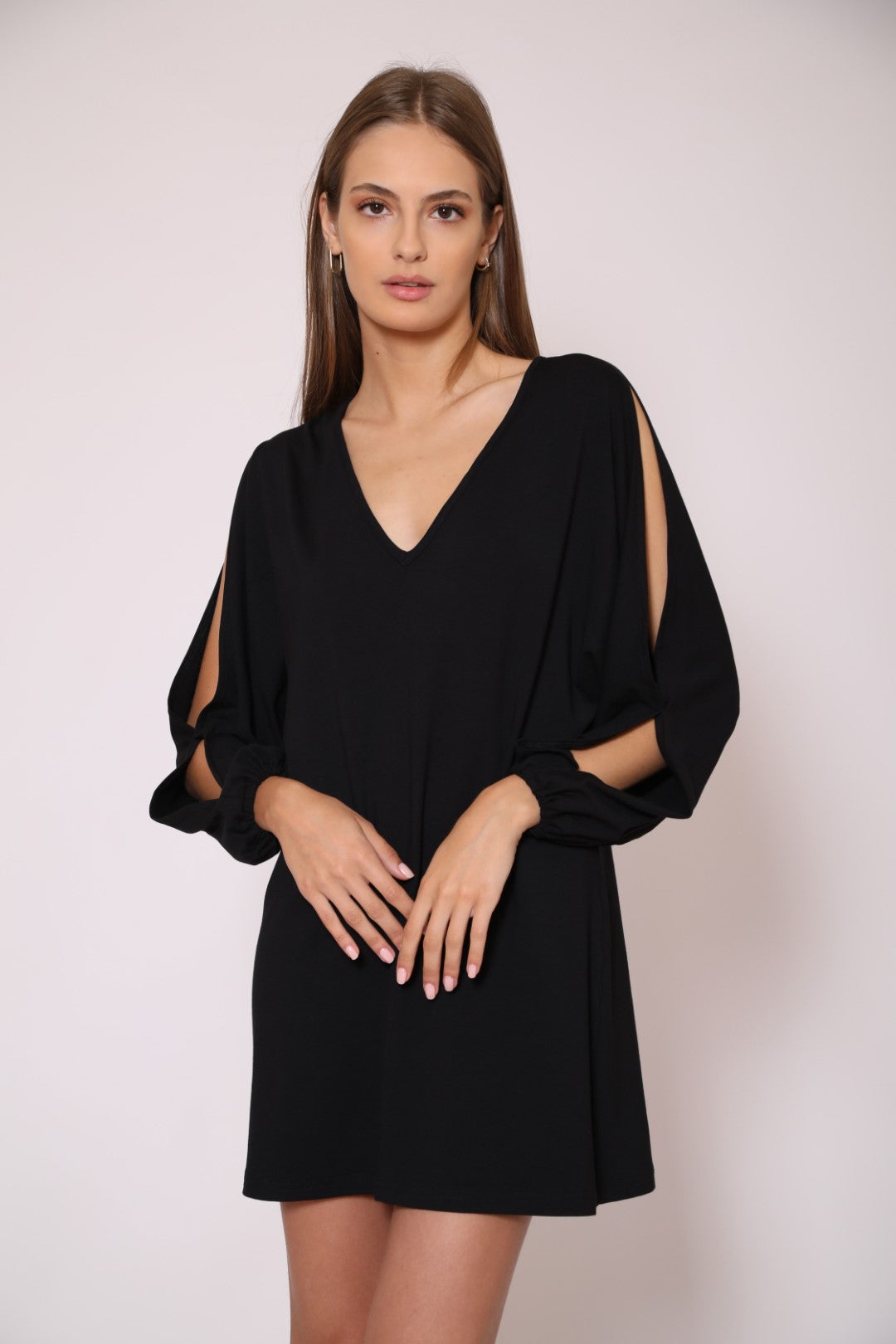 Dress with Sleeve Detail