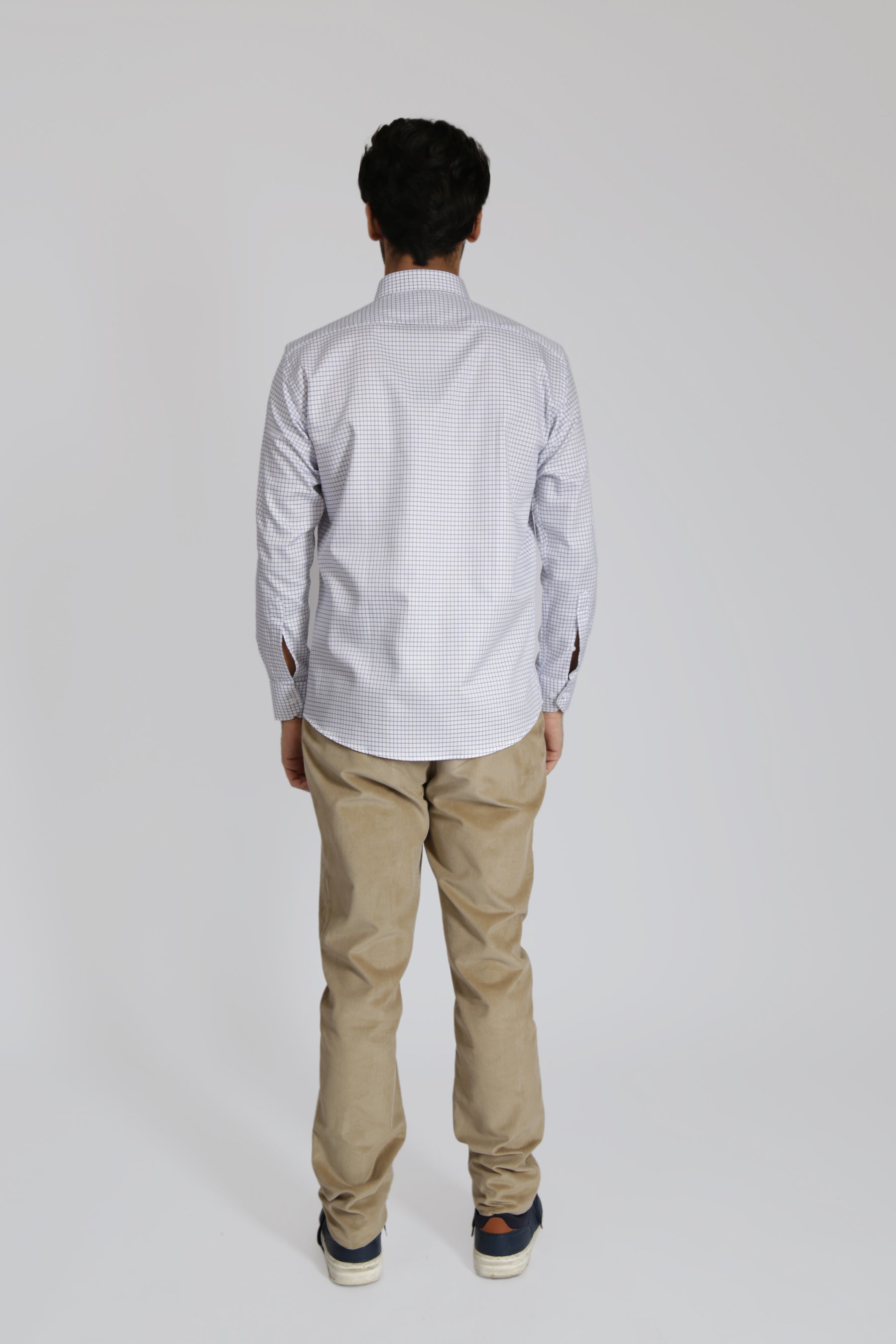 Regular Fit Checked Cotton Shirt