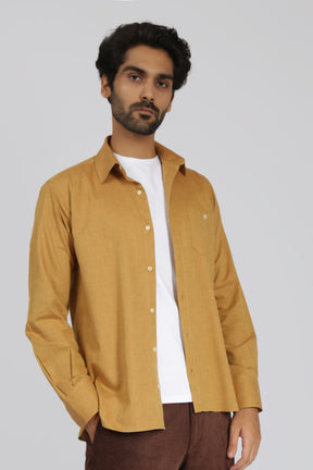 Regular Fit Cotton Flannel Shirt