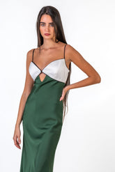 Maxi Dress with Open Back Details